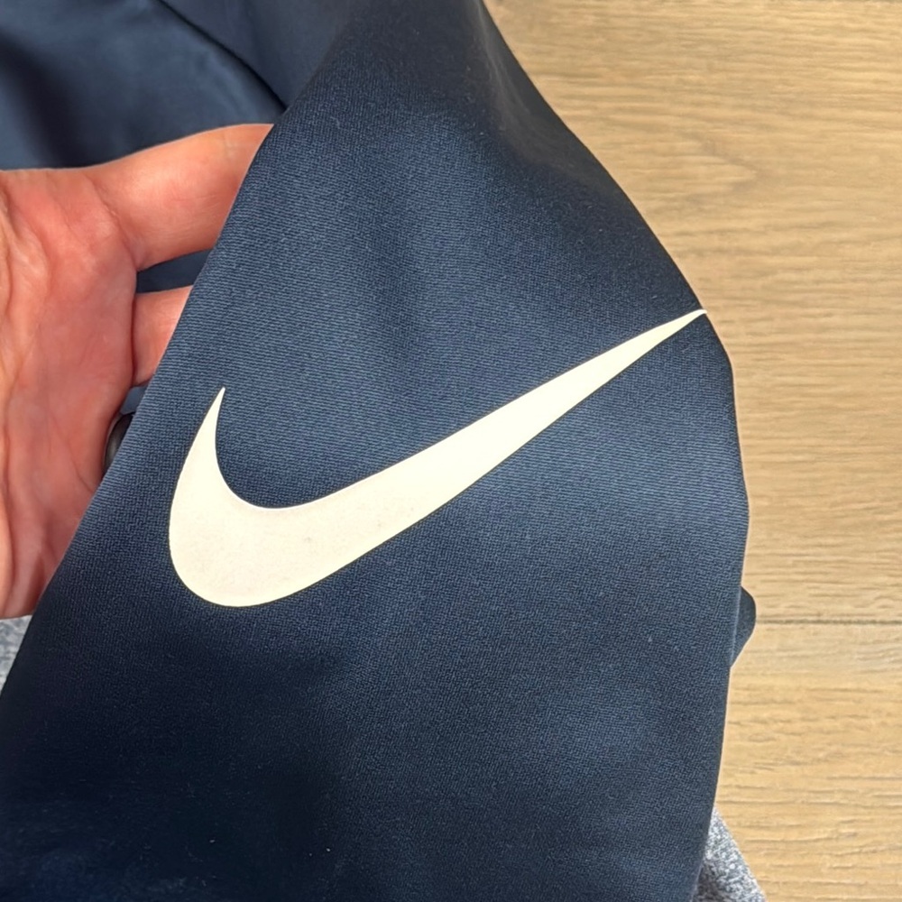 Nike Men's Therma Core Navy Blue Half-Zip Golf Pullover long sleeve - Picture 7 of 10